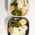 SASH☆'s cooksnap of when they made くるくるラップサンドイッチ弁当◆運動会に.