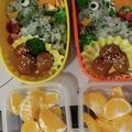 栄養士のLily's cooksnap of when they made 恐竜弁当　デイノニクス　キャラ弁　デコ弁.