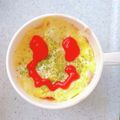プー♡'s cooksnap of when they made レンジで簡単オートミールチーズオムライス.