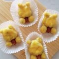 umi☆neco's cooksnap of when they made 牛乳で簡単！プーさんのスイートポテト.