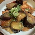 クックHDP0M2☆'s cooksnap of when they made 茄子と厚揚げの味噌炒め.