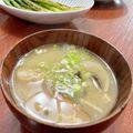 Superlittleboo's cooksnap of when they made ☆あんま〜い南瓜のお味噌汁☆.