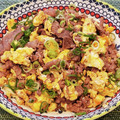 あーこ姐's cooksnap of when they made 旨い(*´╰╯`๓)牛肉と卵の和風炒め♪.