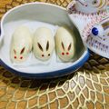 ボブナナ's cooksnap of when they made うさぎのお月見まんじゅう♪.