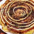 Nya6nya6's cooksnap of when they made リメイク☆そうめんでお好み焼き.