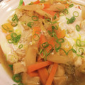 yaokimama's cooksnap of when they made 厚揚げの卵炒め煮.