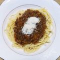 ☆ぽちのおやつ☆'s cooksnap of when they made 簡単☆ケチャップで作るミートソースパスタ.