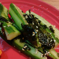 もものはちみつ's cooksnap of when they made きゅうりのごま油と韓国のりの和え物。.