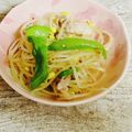 さくらん餅's cooksnap of when they made 豚バラピーマンもやし炒め.