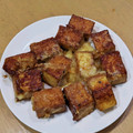 ラリー＆サラ's cooksnap of when they made ≪学校給食≫厚揚げのカレーチーズ炒め.