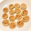 悠LOVE航's cooksnap of when they made 黒糖 うずまきクッキー.