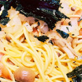 seacomet's cooksnap of when they made ソーセージとキノコの和風パスタ.