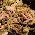 トラとつる's cooksnap of when they made 最強ゴーヤチャンプルー.