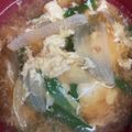 snow012's cooksnap of when they made にらたま味噌汁.