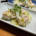 そろそろねんね's cooksnap of when they made せいろ蒸し10分☆鶏もも肉のねぎ塩だれ.