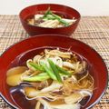 horseland's cooksnap of when they made きのこ汁.