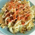 y_u♡'s cooksnap of when they made 究極のＢ級レシピ☆キャベツ丼でひとり飯.