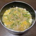 クロ８５'s cooksnap of when they made 豆腐入り煮込みうどん☆卵あんかけ.