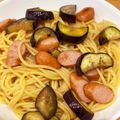 ママメイン！時々子供's cooksnap of when they made なすとウインナーの和風にんにくパスタ.