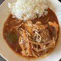 Ruriluru's cooksnap of when they made デミグラスソースの煮込みハンバーグ♪.