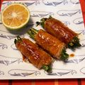 クレイプメートル's cooksnap of when they made 豚のニラ巻き香りたつマヨポン酢炒め.