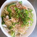 ウラタロ子's cooksnap of when they made ゴーヤと茗荷と紫蘇の和え物.