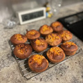 chihirola's cooksnap of when they made 砂糖・油脂不使用！簡単柿マフィン.