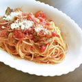 かわゆう1211's cooksnap of when they made 簡単でおすすめ！牡蠣のトマトパスタ.