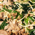 やえまりも's cooksnap of when they made えのきとほうれん草と豚ロースの生姜焼き.