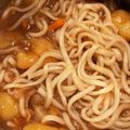 ☆ドキンちゃん☆”'s cooksnap of when they made 残ったカレーリメイクカレーうどん.