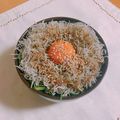 柴犬のお顔☆'s cooksnap of when they made ごま油が香る☆釜揚げしらす丼.