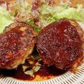あっちゃんキッチン♪'s cooksnap of when they made 肉汁あふれます♪定番！ハンバーグ.