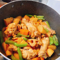 ちぃ✴︎'s cooksnap of when they made 簡単！鶏と大根と蒟蒻の煮物.