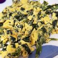 ma1さん's cooksnap of when they made ほうれん草の卵炒め ☆卵消費に☆.