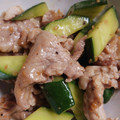 れもたす's cooksnap of when they made 豚肉ときゅうりの深煎りごま炒め.