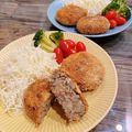 ShOkOtArO✰'s cooksnap of when they made 味噌牛肉コロッケ 蜂蜜大葉梅チーズ.
