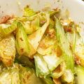 菜つ実☆ミ's cooksnap of when they made ポリポリ食感☆セロリの浅漬け梅おかか和え.