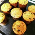 kaorin★★'s cooksnap of when they made バター不使用！簡単チョコバナナマフィン♪.