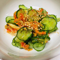 azbjbn's cooksnap of when they made ちょっぴり残ったキムチで胡瓜の漬物.