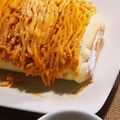 cococo710's cooksnap of when they made かぼちゃのモンブランロール.