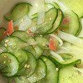ココアLoveママ's cooksnap of when they made あと一品きゅうりとかにかまの中華風酢の物.