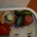 井澤綾華（井澤農園）'s cooksnap of when they made お弁当♪ウィンナーとピーマン炒め.