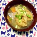 ふたごゆき's cooksnap of when they made がんも味噌汁.