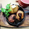 ルチアーノ★★★'s cooksnap of when they made つばめグリル風ハンバーグ～たねと焼き方.