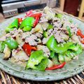 料理男子部🍻's cooksnap of when they made なすとピーマンと豚バラの甘辛炒め煮.