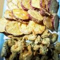 紫陽花2020's cooksnap of when they made 簡単！サクサク！苦くないゴーヤの天ぷら☆.