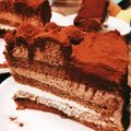 ｔｗｅｅｔｙ's cooksnap of when they made シフォン生地で簡単チョコレートケーキ.