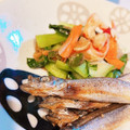 marilin36's cooksnap of when they made ししゃもの焼き方.