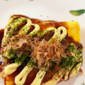 ぴんくネコmama's cooksnap of when they made ◆お好み焼き風肉なしとんぺい焼き◆.