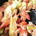 HoneySpla's cooksnap of when they made セロリとウィンナーのガーリックマヨ炒め.